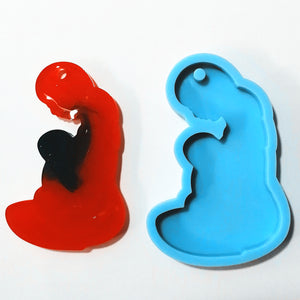 Breastfeeding Mum & Bub Keyring Mould